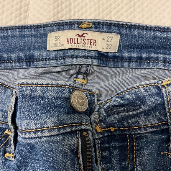 Hollister jeans straight leg size 5R (#4) - Picture 5 of 6